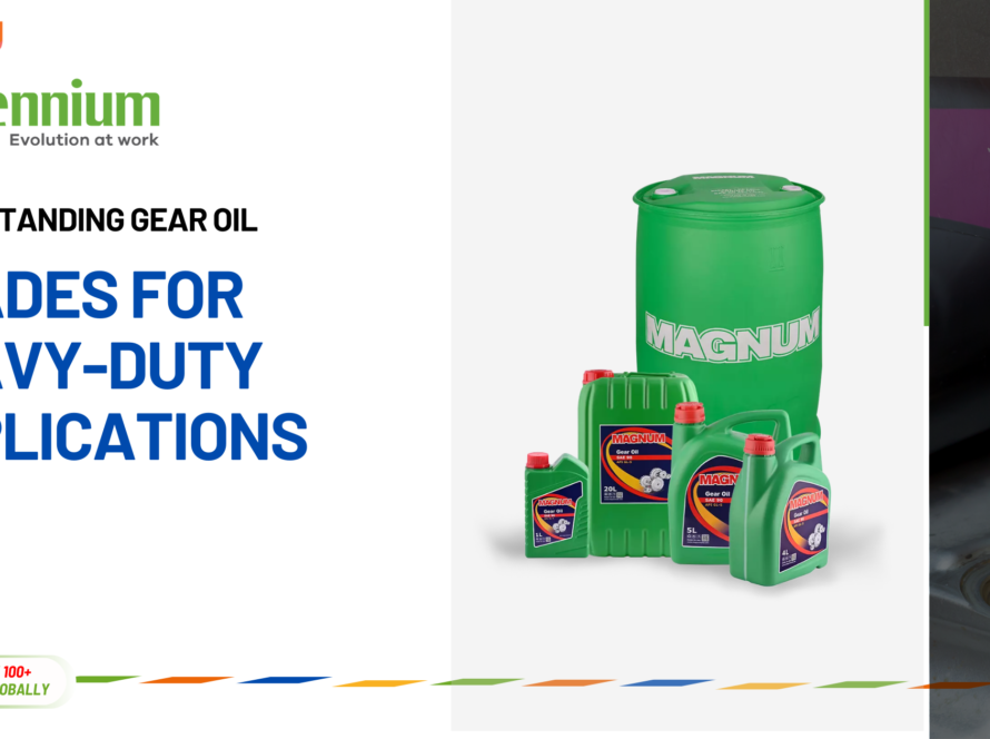 Industrial gear oil drum close-up