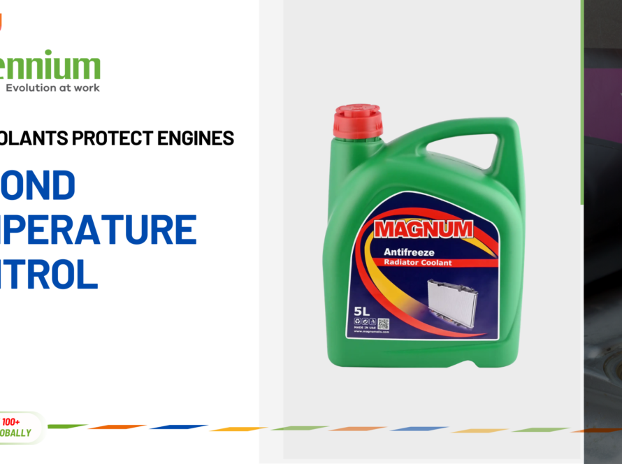 Coolant being poured into vehicle radiator