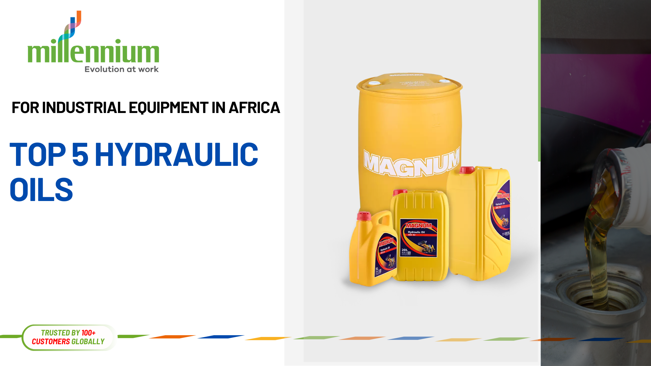 Industrial oil drums