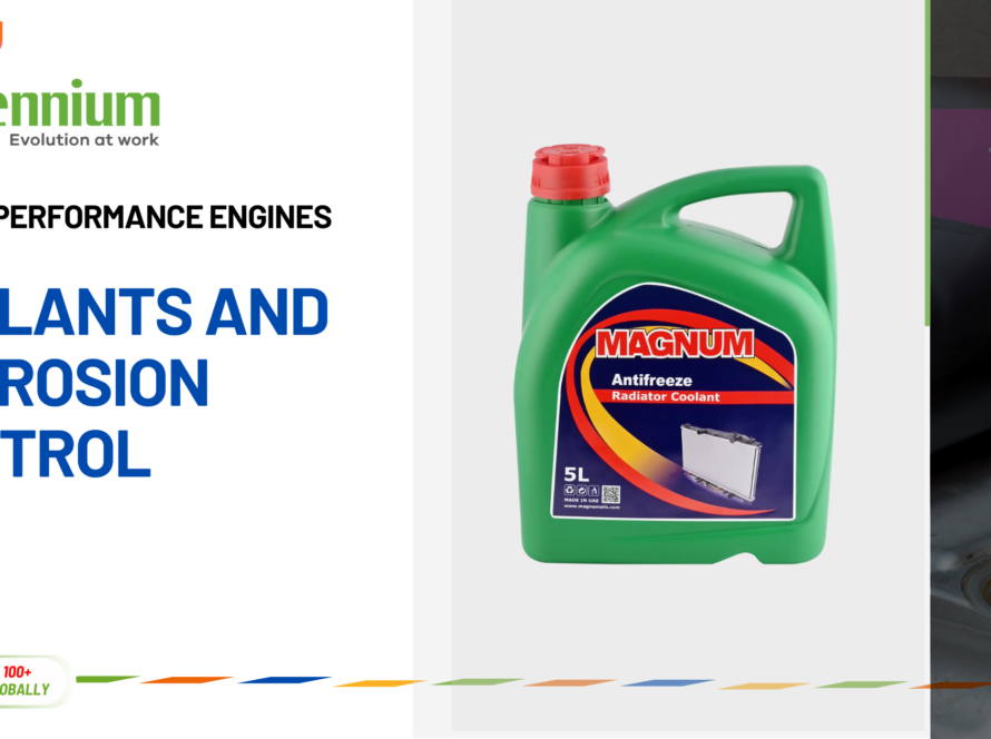 Coolant poured into radiator