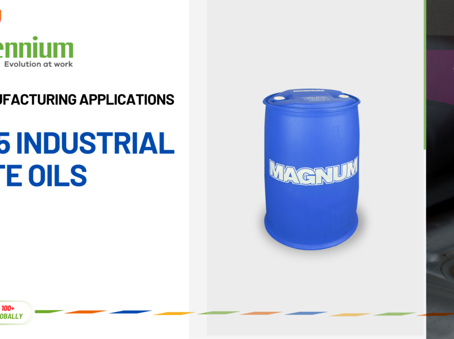 Industrial white oil containers