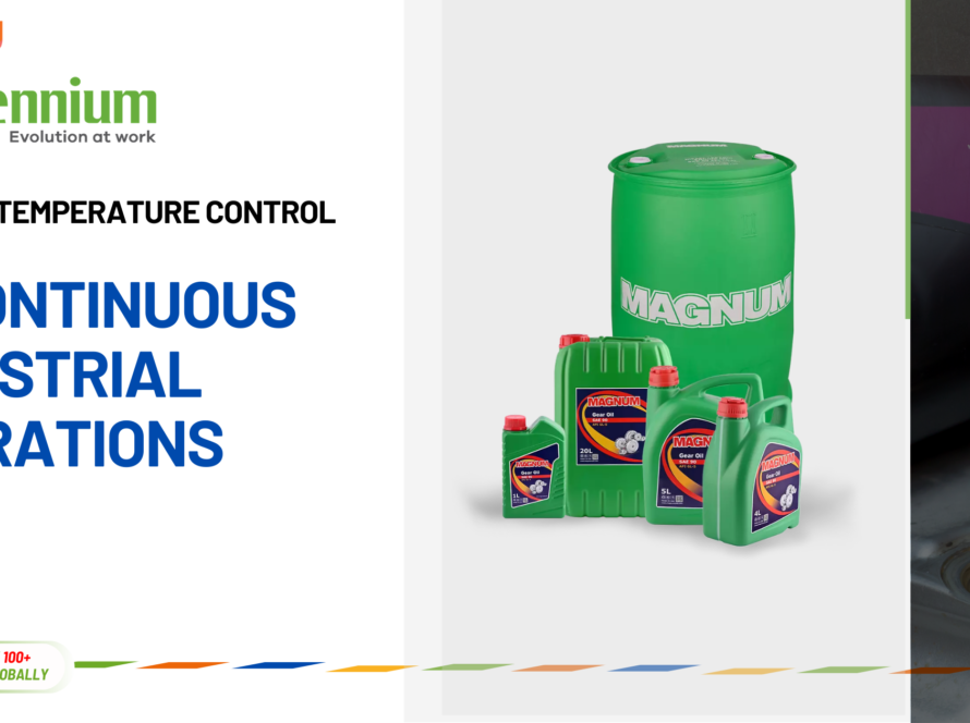 Industrial gearbox close-up