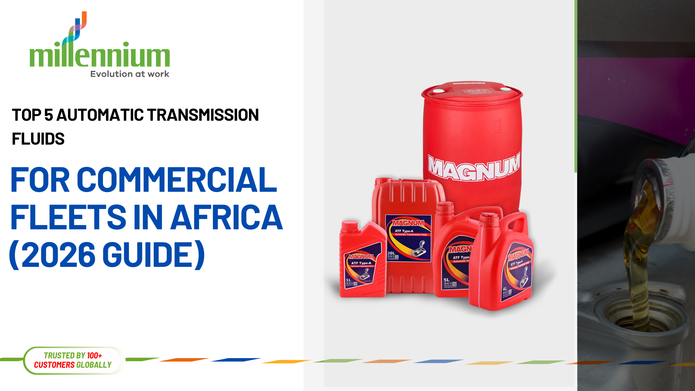 Transmission fluid lineup