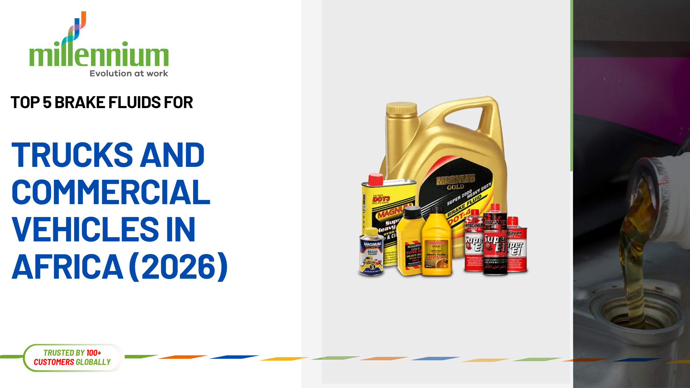 Commercial truck brake fluid comparison in Africa